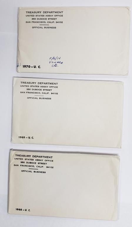 1968-1969-1970  U.S. MINT SET P&D (1 of 4)