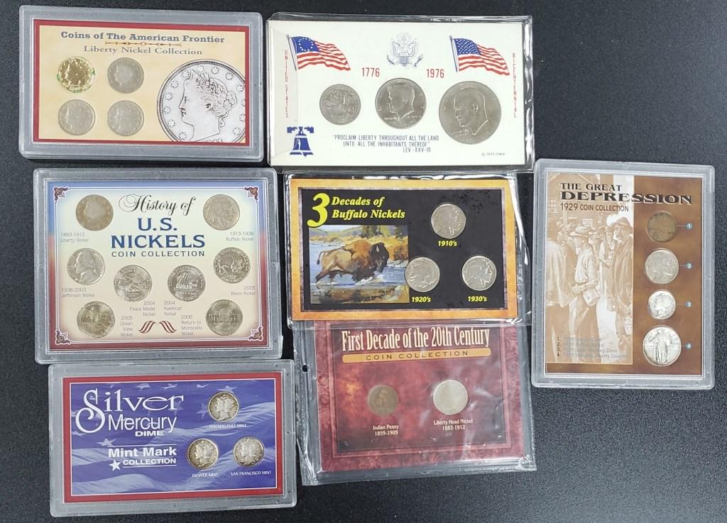 7 - U.S. TRIBUTE COIN SETS (1 of 2)