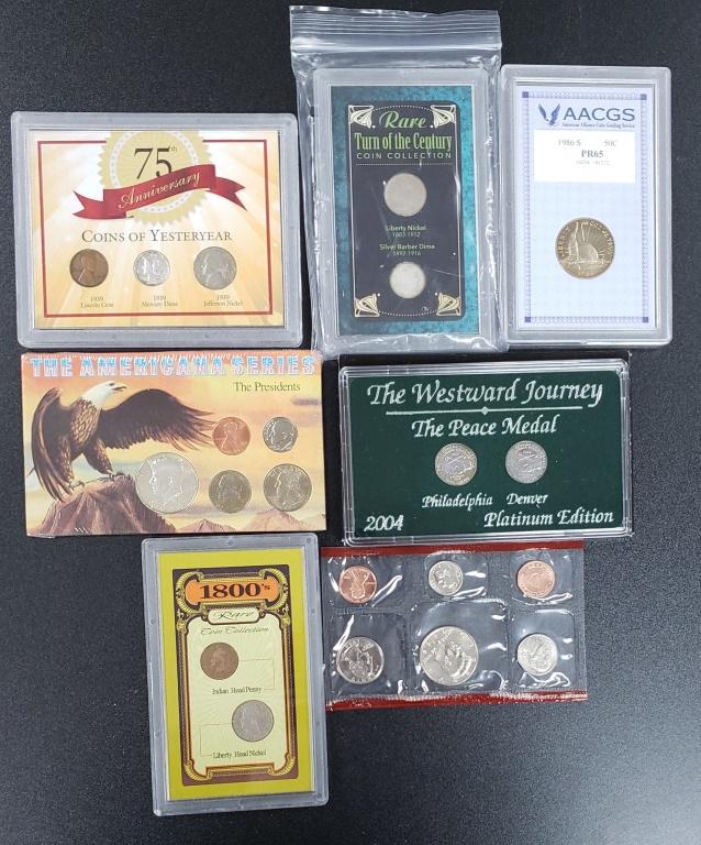 1986-S STATUE of LIB 50c PR65 AACGS plus (1 of 2)