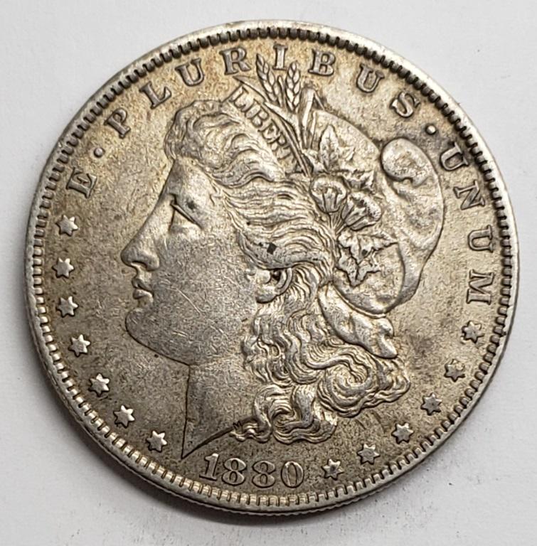1880-O Morgan Silver Dollar: Please Take A Close Look And Judge For Yourself.