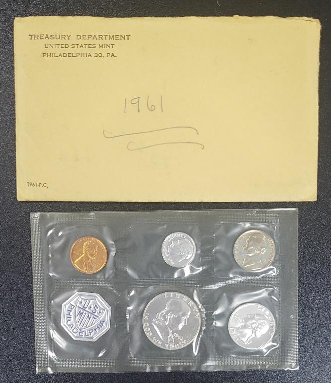 1961 U.S. PROOF SETS (1 of 2)