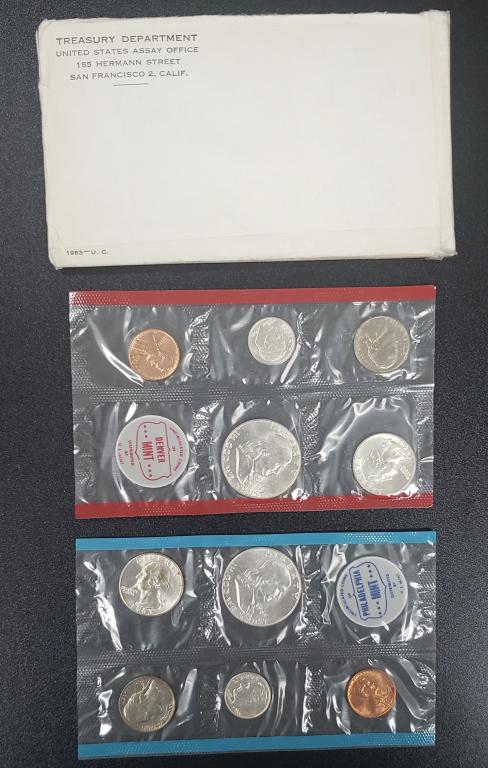 1963 U.S. MINT SET P&D (1 of 2)