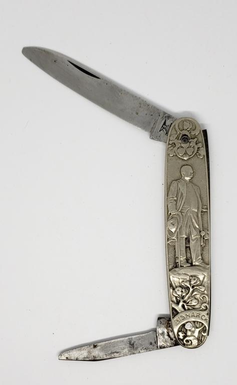 Vintage German Rostfrei 2 Blade Knife - Bismark (1 of 5)