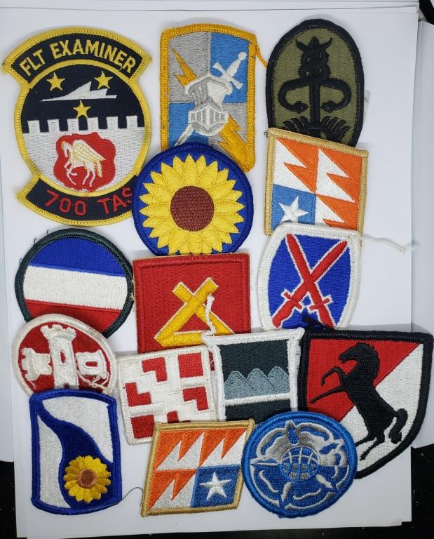 15 US Military Patches (1 of 1)