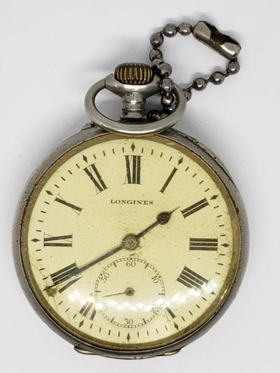 Vintage Longines Pocket Watch: Needs a good cleaning and servicing. It runs most of the time.