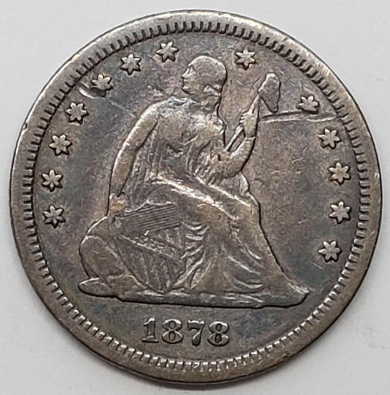 1878-CC SEATED QUARTER - TONED (1 of 2)