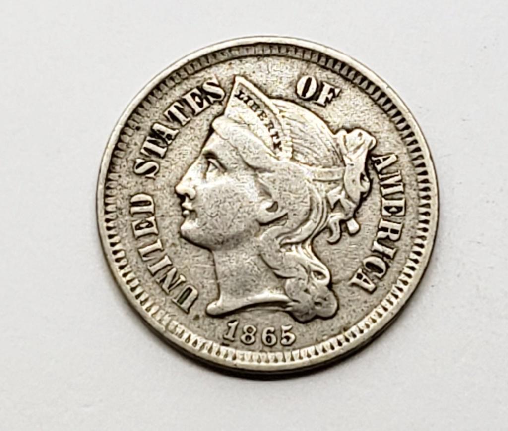 1865 3 Cent Piece (1 of 2)