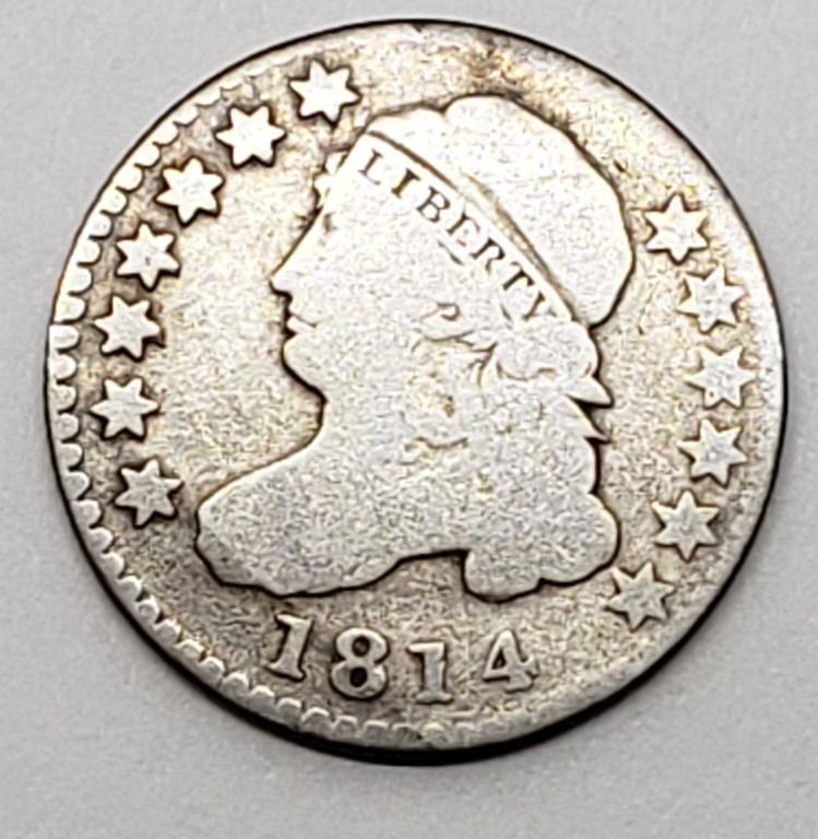 1814 Bust Dime (1 of 2)
