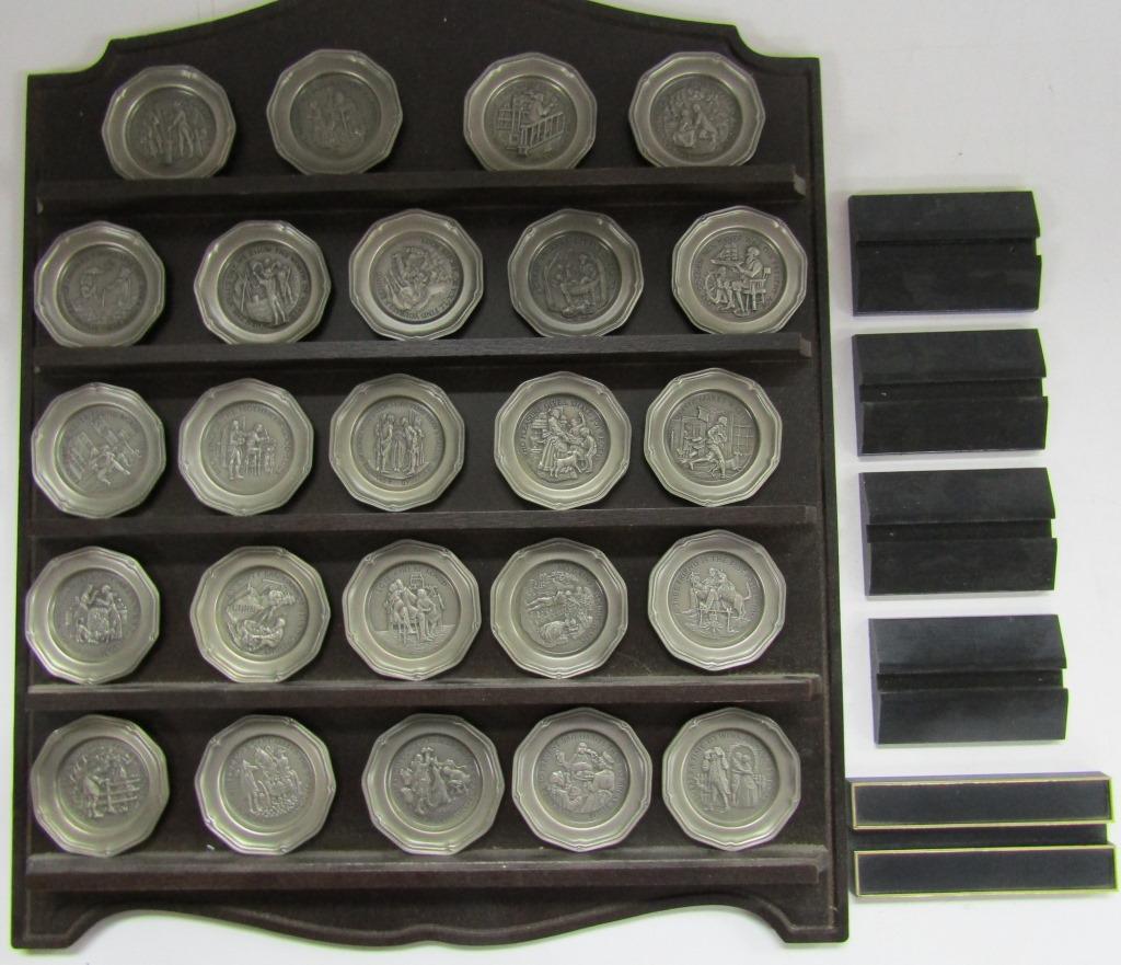 FRANKLIN MINT "OLD QUOTES" METAL PLATE (1 of 12)