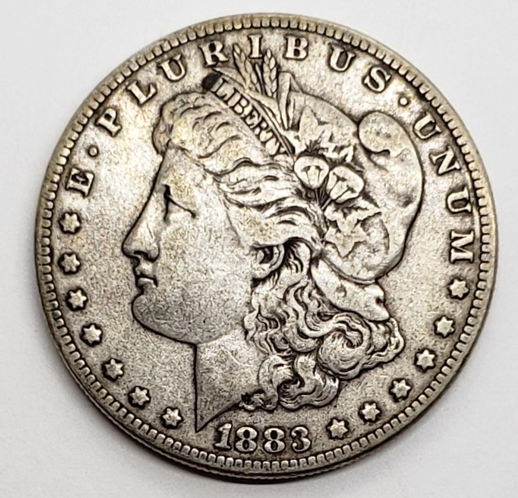1883 Morgan Silver Dollar: Please Take A Close Look And Judge For Yourself.