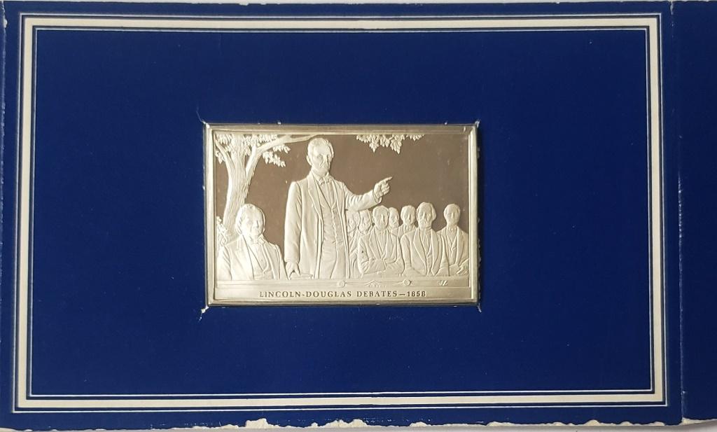 FRANKLIN MINT STERLING BAR #35 (1 of 2)