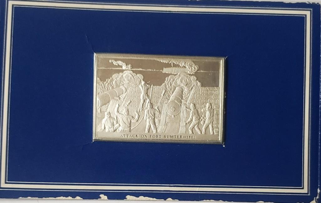 FRANKLIN MINT STERLING BAR #39 (1 of 2)