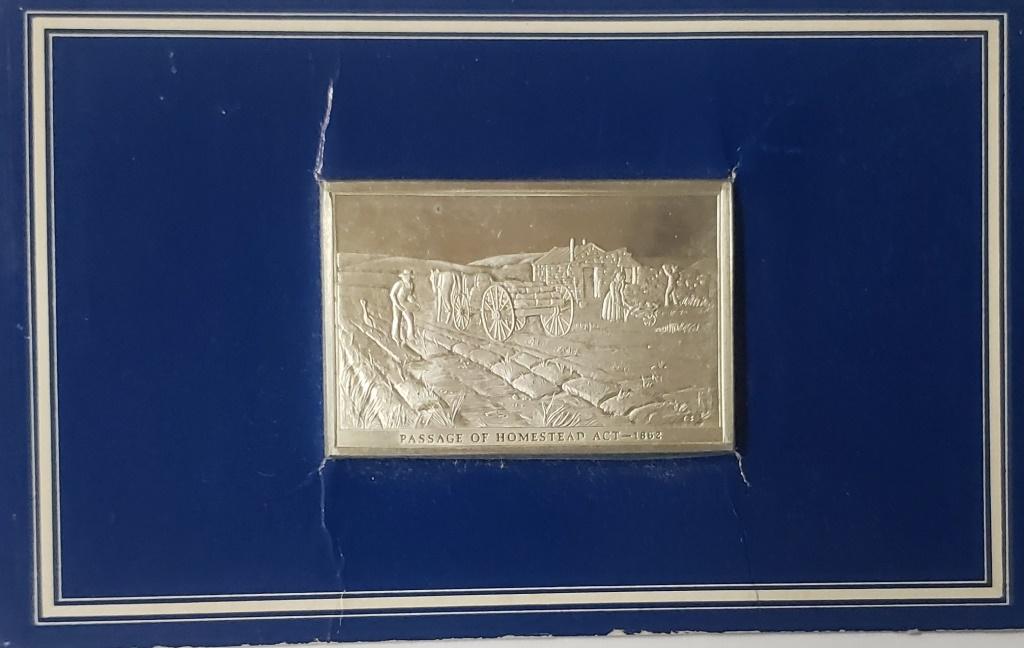 FRANKLIN MINT STERLING BAR #40 (1 of 2)