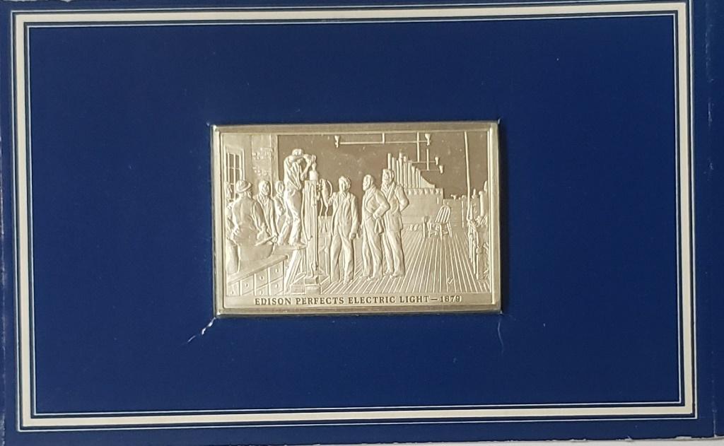 FRANKLIN MINT STERLING BAR #51 (1 of 2)