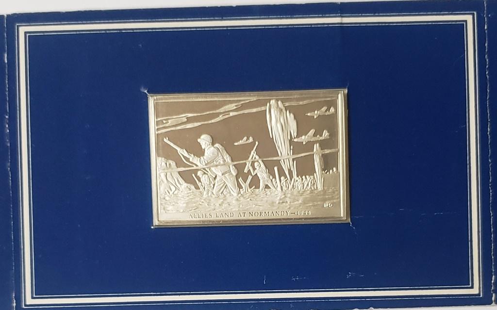 FRANKLIN MINT STERLING BAR #84 (1 of 2)