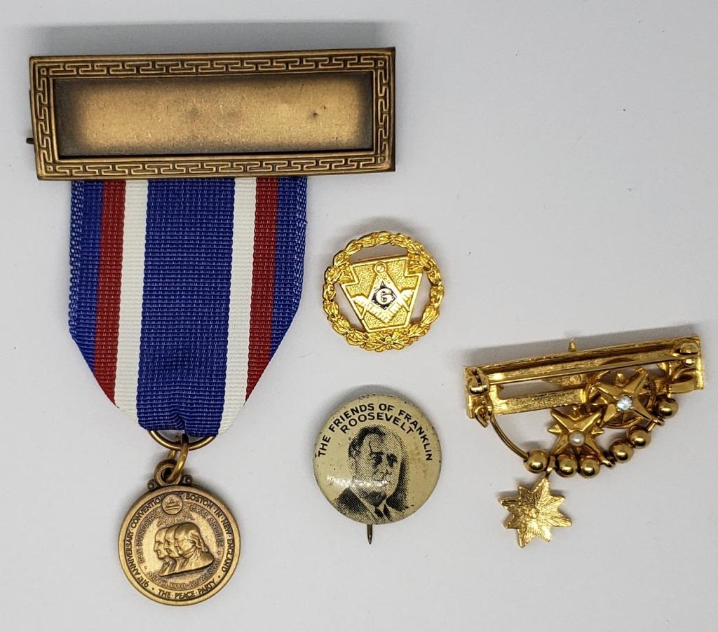 1936 THE FRIENDS OF FRANKLIN ROOSEVELT (1 of 3)