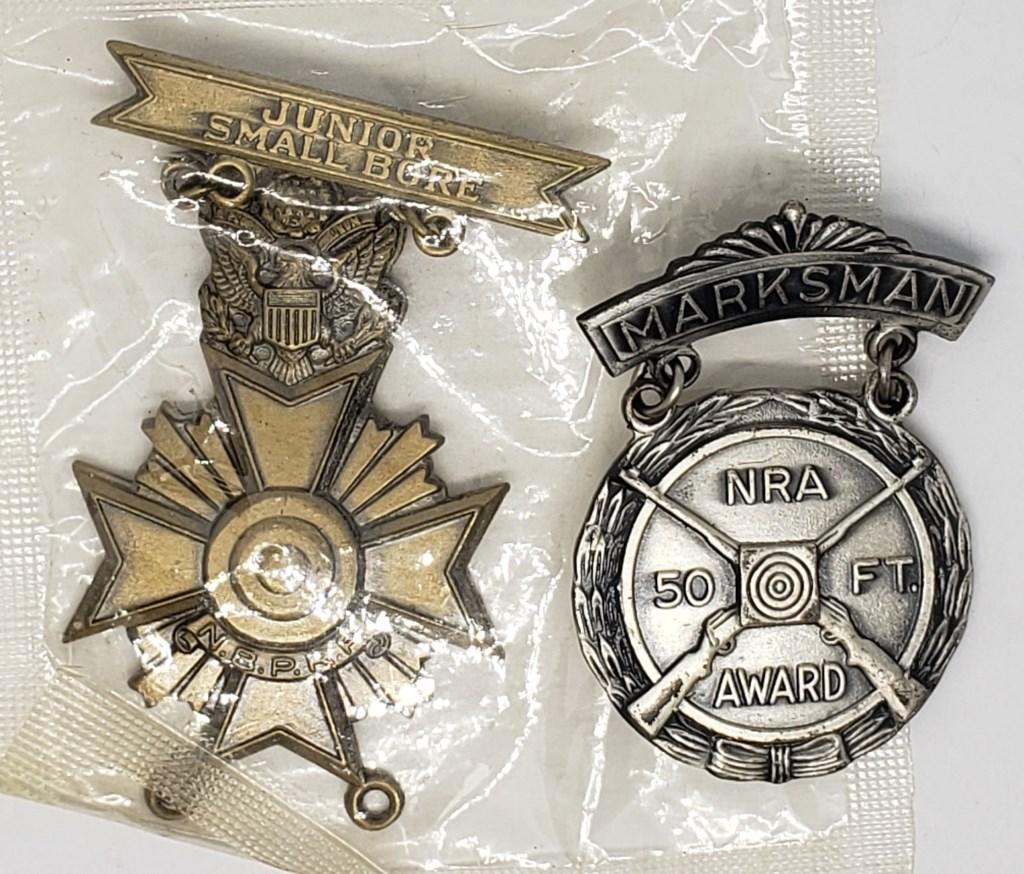 NRA 50 Ft. Shooting Marksman Award Medal (1 of 4)
