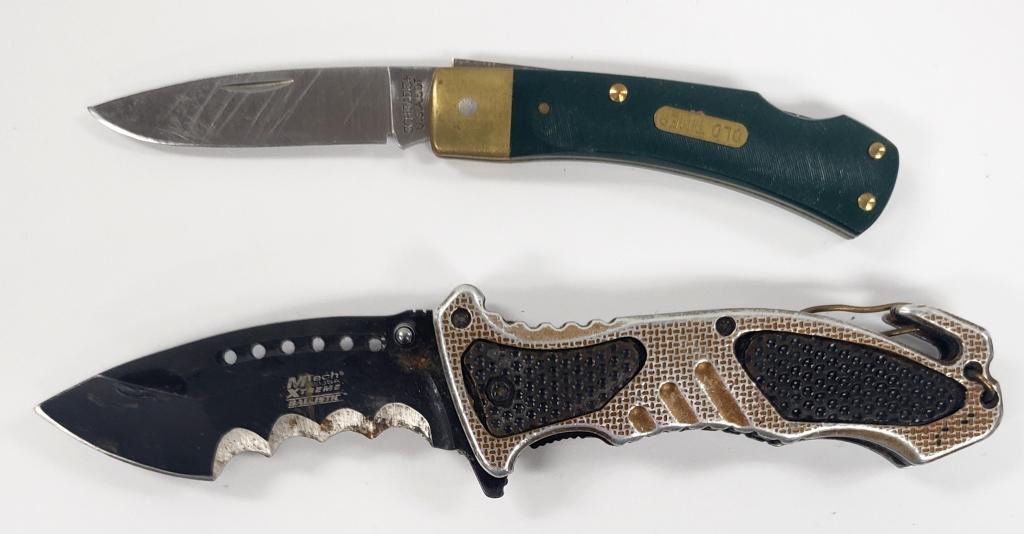 Schrade Old Timer USA 50T Green Handle (1 of 4)