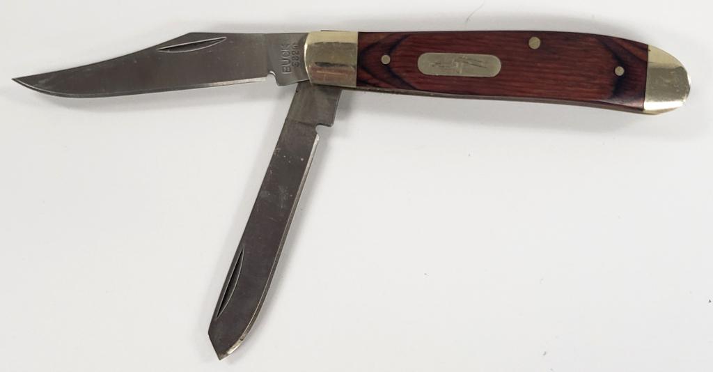 BUCK 382 FOLDING KNIFE 2 BLADES (1 of 3)