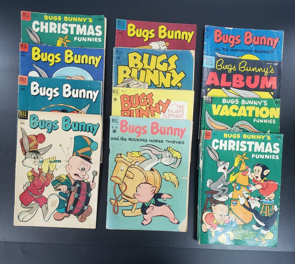 (12) DELL BUGS BUNNY COMICS (1 of 7)