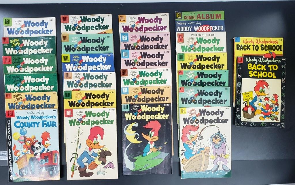 (27) DELL WOODY WOOD PECKER COMICS (1 of 11)