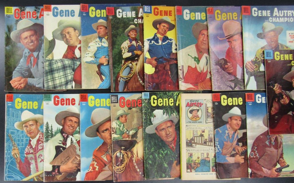 (17) DELL GENE AUTRY COMICS 1950's (1 of 6)