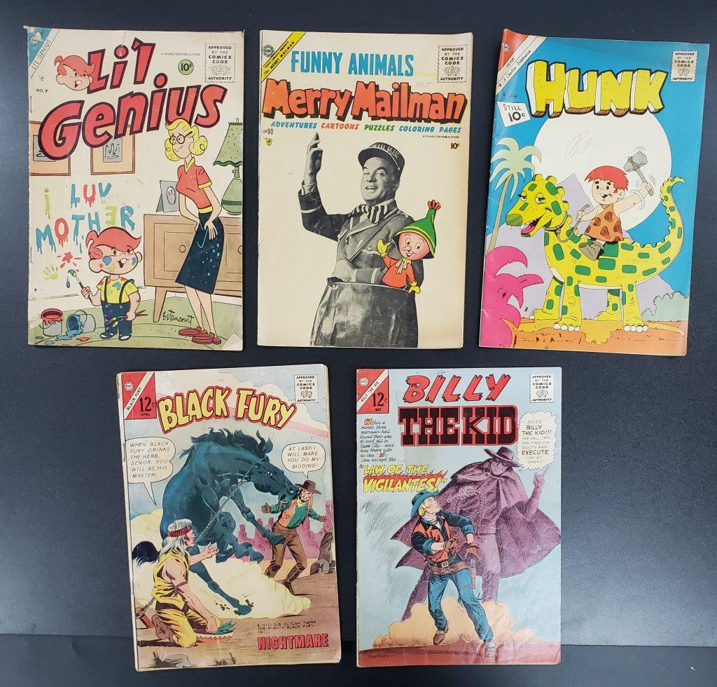 (5) CDC 1950's / 60's COMIC LOT (1 of 2)