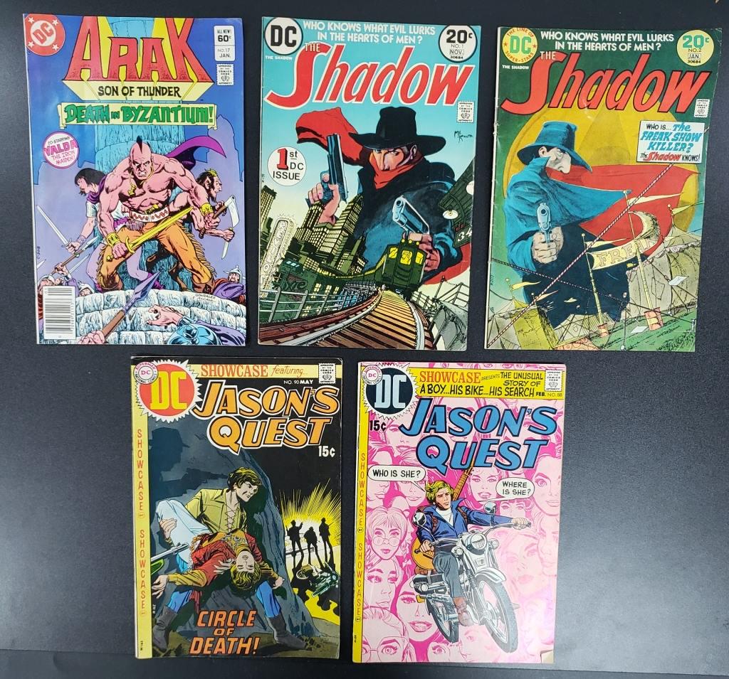 (5) VINTAGE DC COMICS - JASON QUEST (1 of 2)
