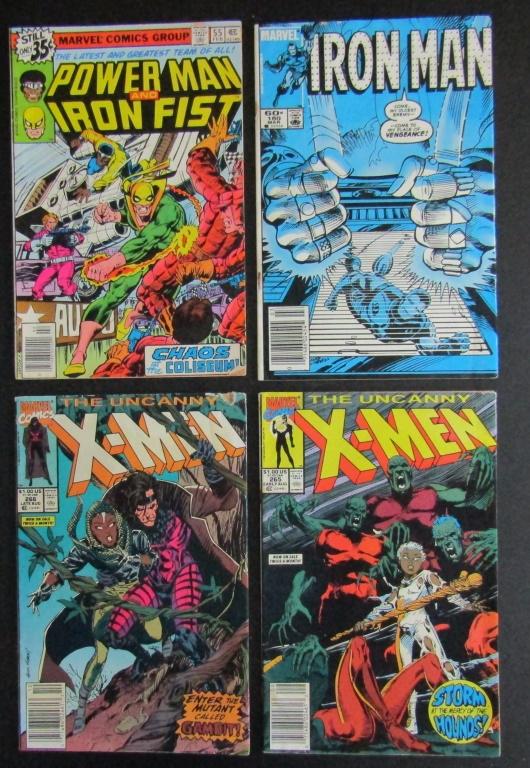 (4) MARVEL COMICS 1978-1990 (1 of 2)
