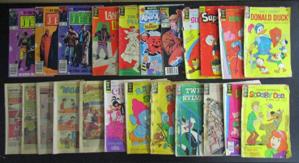 COMIC LOT - RETURN JEDI #1-#3, (1 of 11)