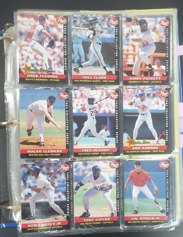 OVER 550 BASEBALL CARDS EARLY 1990's (1 of 8)