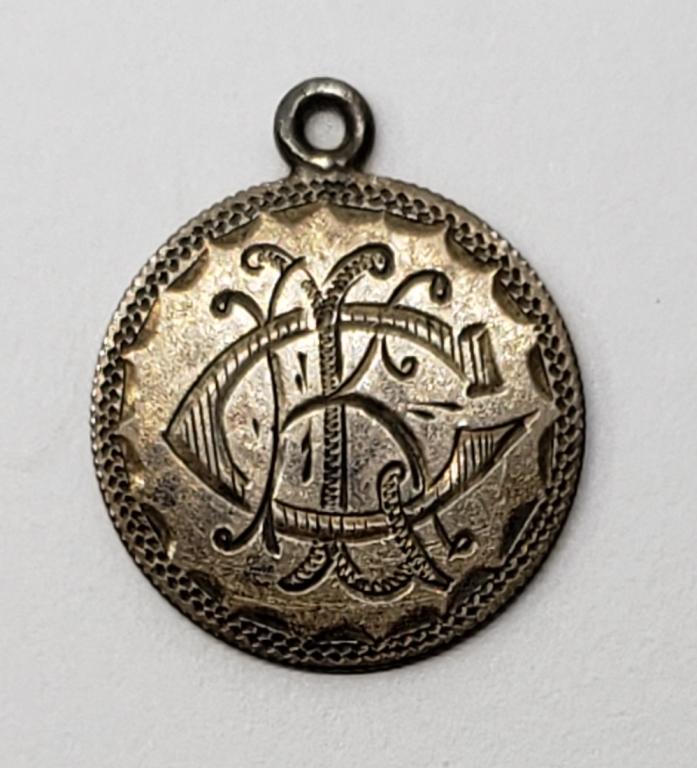 1877 SEATED LIBERTY DIME "LOVE TOKEN" (1 of 2)