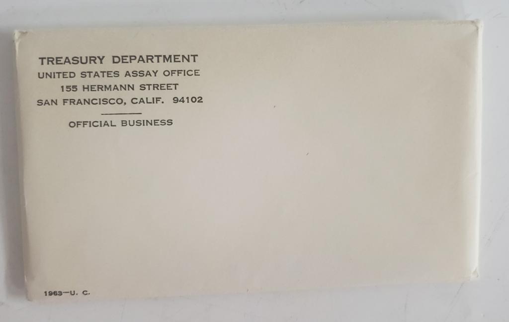 1963 U.S. MINT SET P&D (1 of 3)
