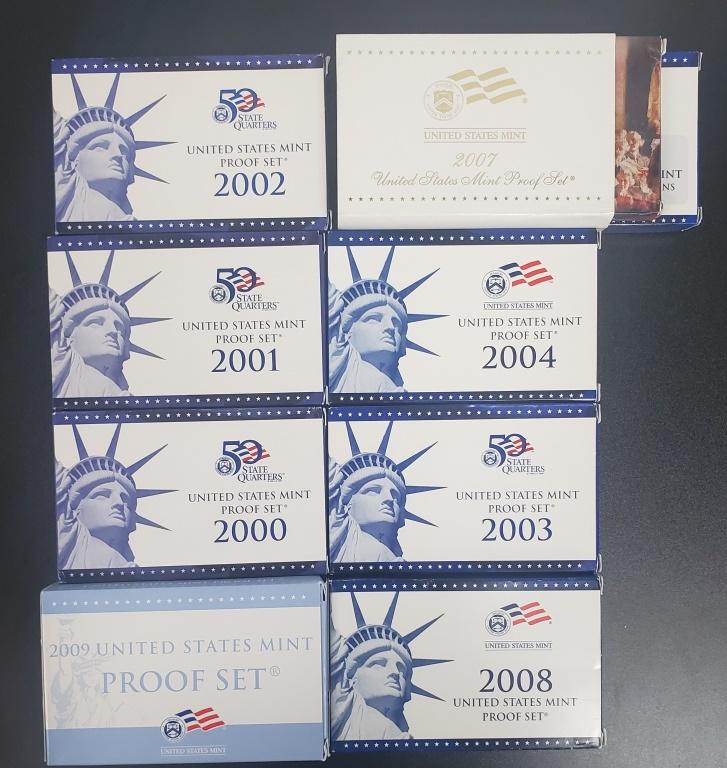 8- U.S. PROOF SETS (1 of 1)