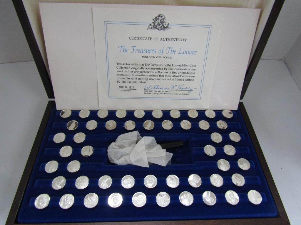 THE TREASURES of THE LOUVRE STERLING SET (1 of 5)