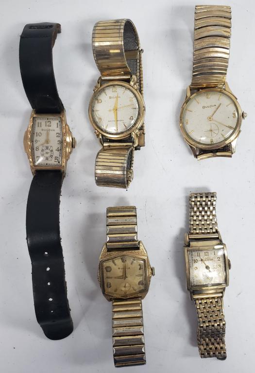 5 Mens Mechancial  Winding Watches-Bulova (1 of 5)