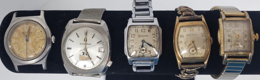 5 Mens Mechanical  Winding Watches-Bulova (1 of 8)
