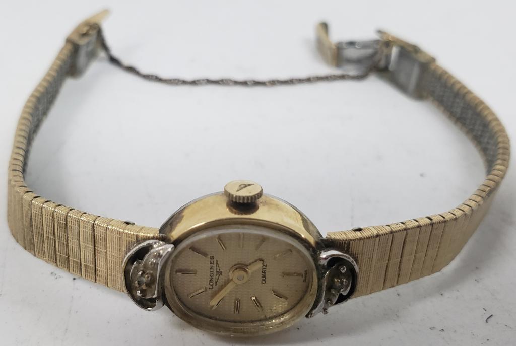 1 Ladies Longines Quartz Watch (1 of 2)