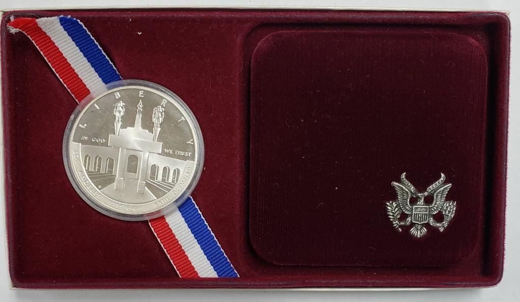 1984 US Los Angeles Olympic Silver Dollar (1 of 3)
