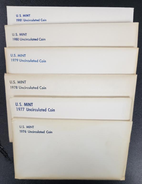 1976-1981 P&D Mint Sets (1 of 1)