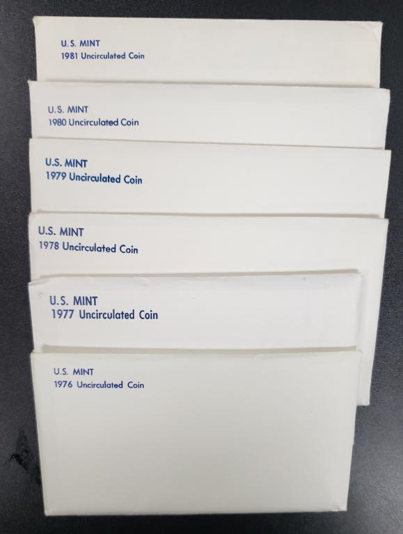 1976-1981 P&D Mint Sets (1 of 1)