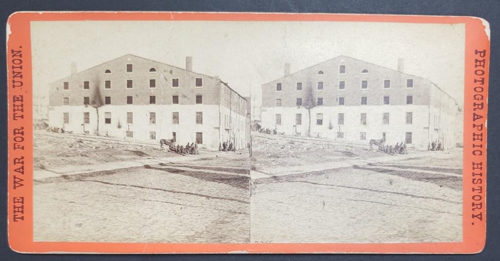 Civil War Scenes Sterioview "War Views" Libbey Pri: Published by E. & H. T. Anthony & Co.
