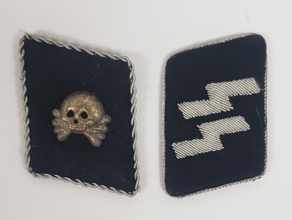 Reproduction Prussia Totenkopf SS 1923-34 Collar T (1 of 2)