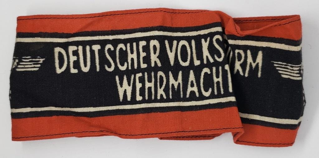 German Arm Band Deutscher Volkssturm Wehrmacht (1 of 3)