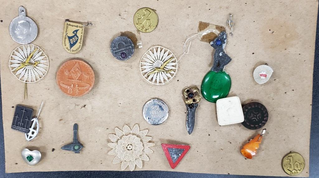 1930's & WWII Era German Pins and Tinnies (1 of 4)