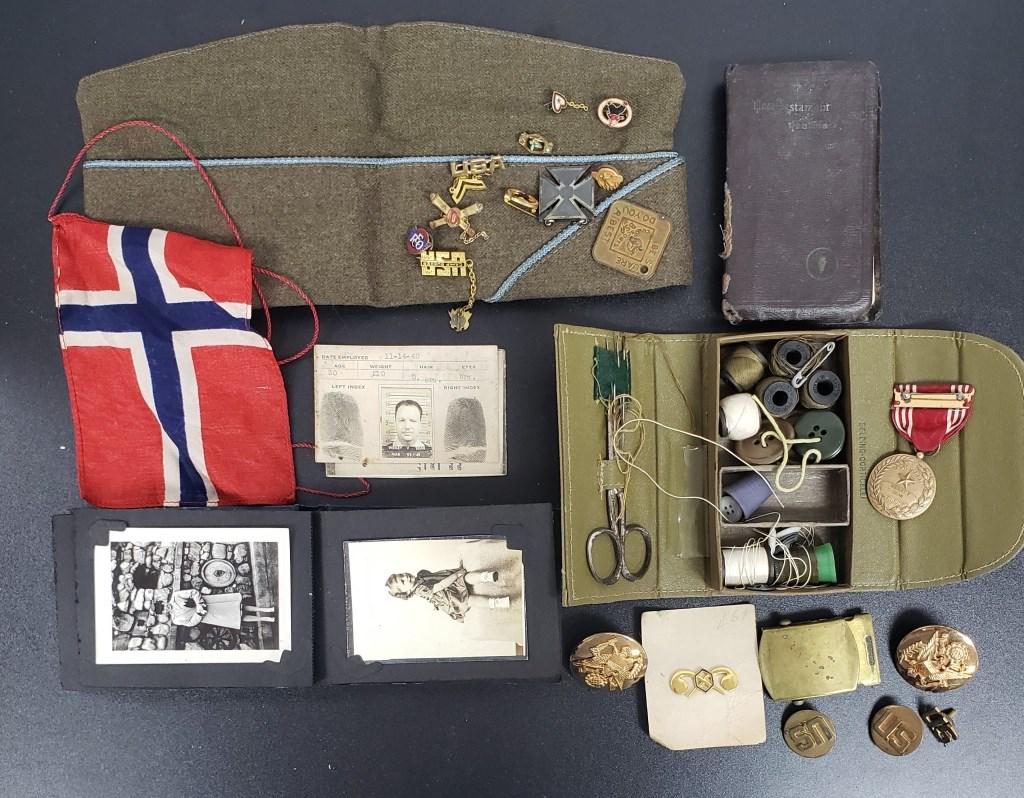 WWII US Army PFC Soldiers Personal Items, Papers, (1 of 11)