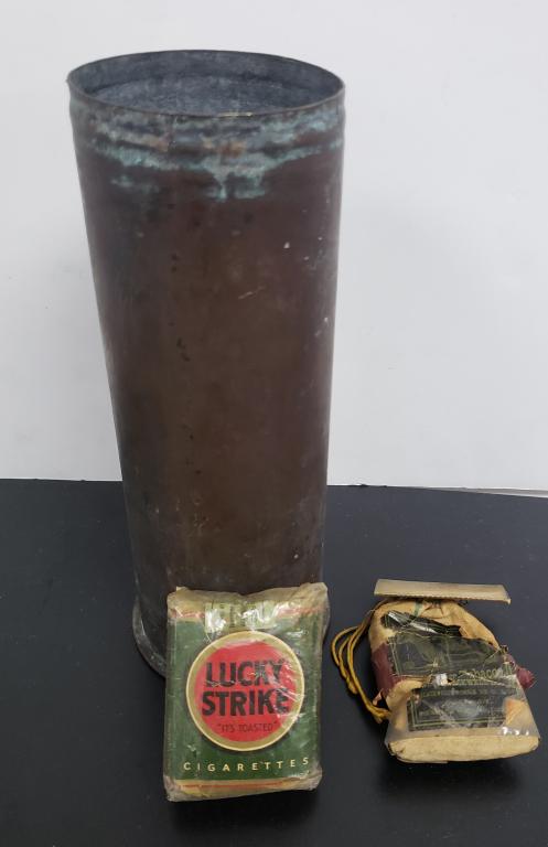 WWI Major DJ Killenger Id Badge, Lucky Strikes, Sh (1 of 2)