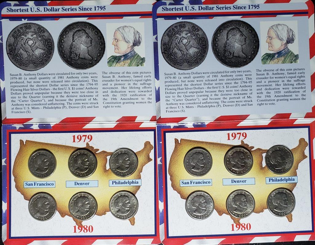 2- 1979 & 1980 PDS Uncirculated Susan B Anthony (1 of 1)