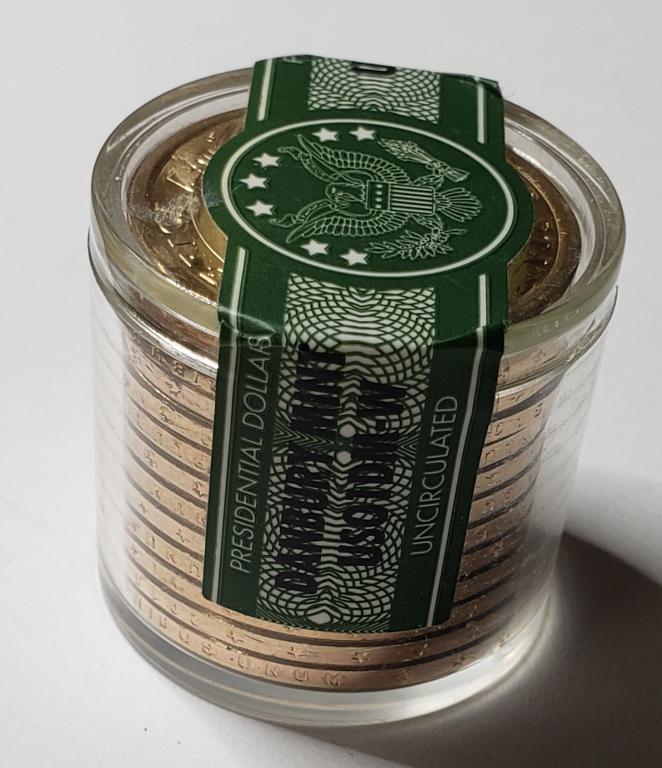 2015 John F Kennedy Dollars Danbury Mint UNC 12 To: In sealed tube.