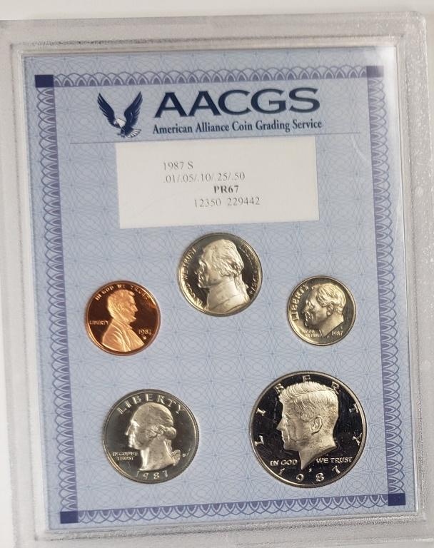 1987-S Proof Set - AACGS Certified (1 of 2)